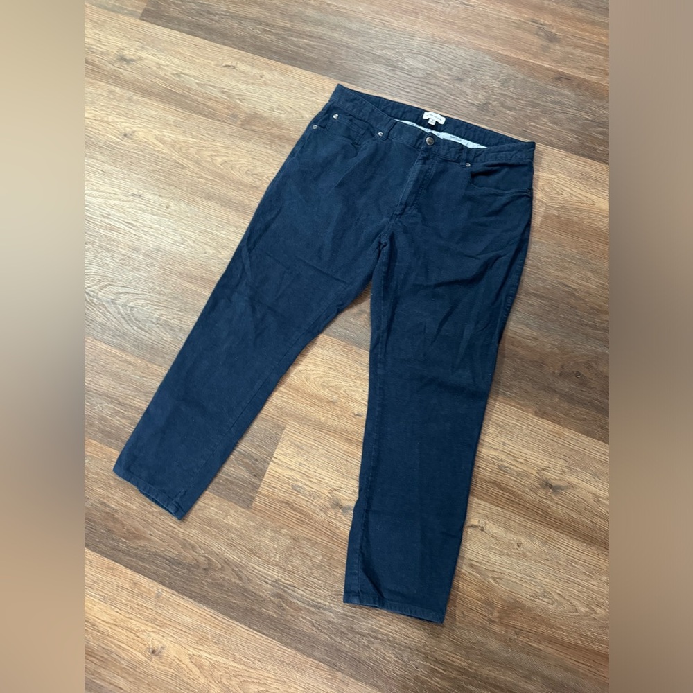 Peter Millar Mens 36‎ Blue Mountainside Flannel Five Pocket Trousers SEE DESCRIP